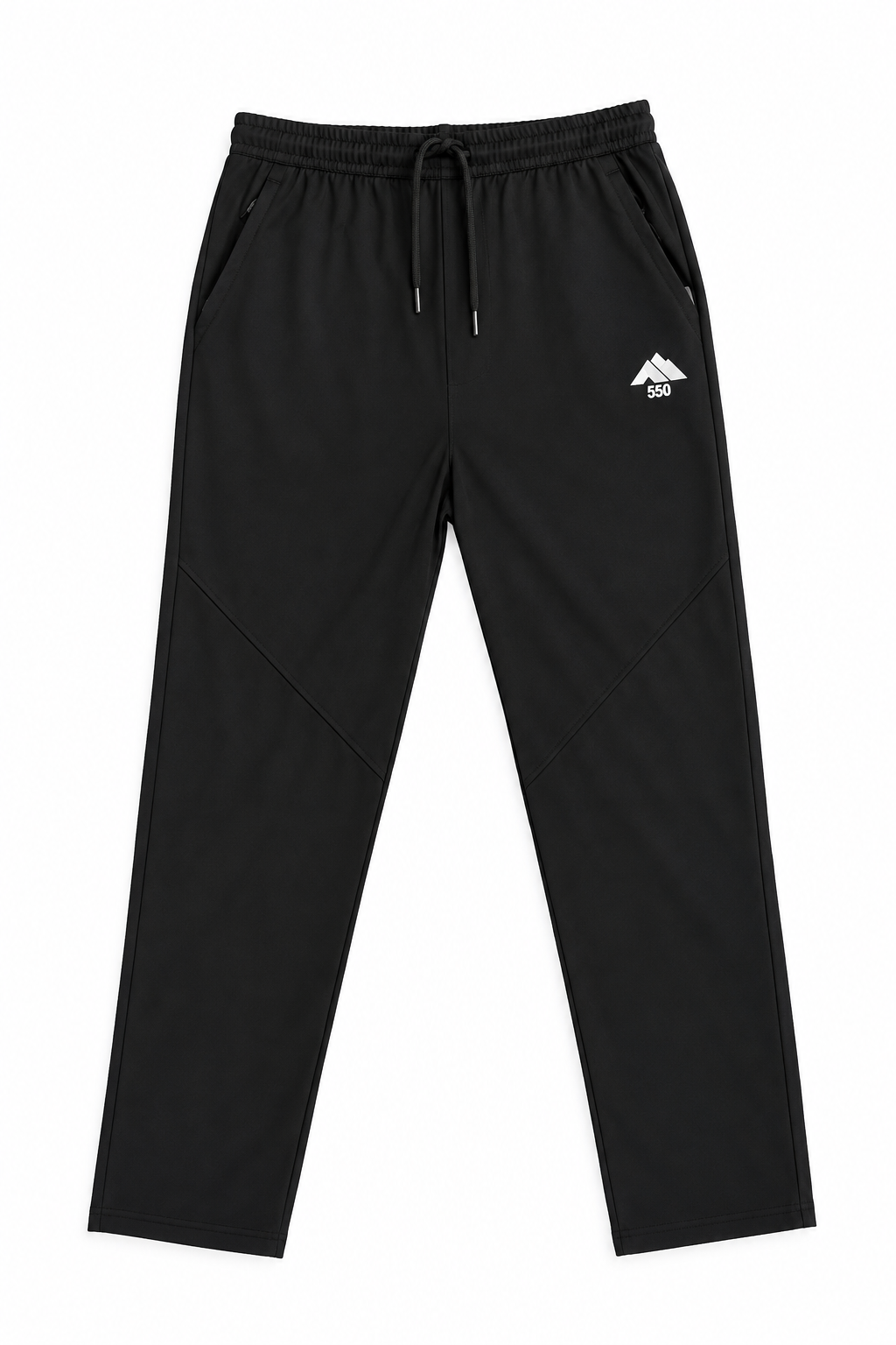 Men's Black Dri-Fit Gym Trousers – Running & Training Pants | Five Fifty 550