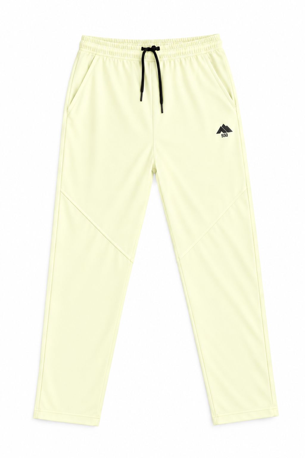 Men's Cream Dri-Fit Gym Trousers – Running & Training Pants | Five Fifty 550