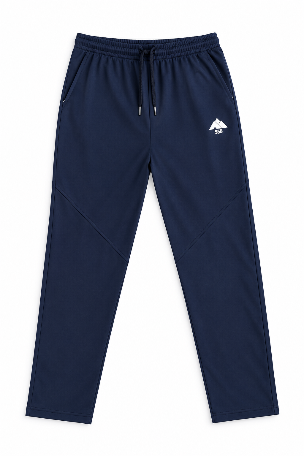 Men's Navy Blue Dri-Fit Gym Trousers – Running & Training Pants | Five Fifty 550