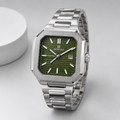 Reward Luxury Green Dial Quartz Watch – Stainless Steel Strap | Five Fifty 550