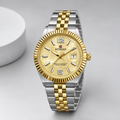 Reward Men’s Two-Tone Gold & Silver Watch – Jubilee Bracelet | Five Fifty