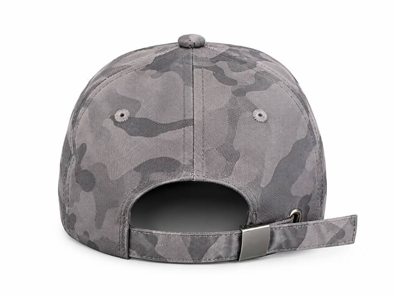 Grey Camo Baseball Cap - Premium