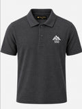 Five Fifty 550 Alpine Embroidered Polo Shirt - Grey