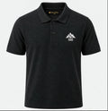 Five Fifty 550 Alpine Embroidered Polo Shirt - Black