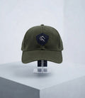 Olive Sovereign Shield Strapback Cap | Five Fifty 550